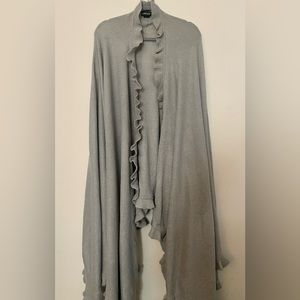 Open Front Shawl